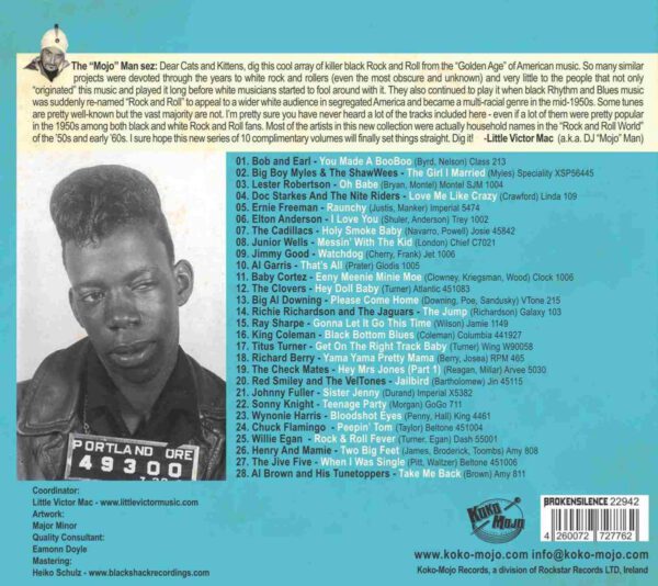 Various Artists - Boss Black Rockers Volume 10 - Eeny Meeny Minie Moe - back