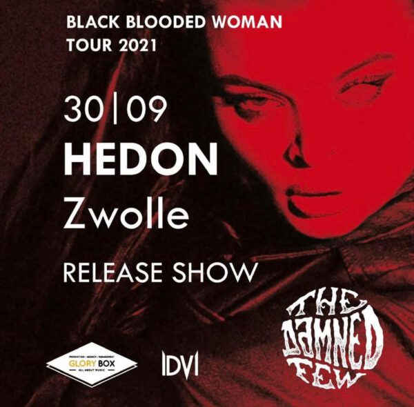 The Damned Few - Black Blooded Woman - Hedon Release party