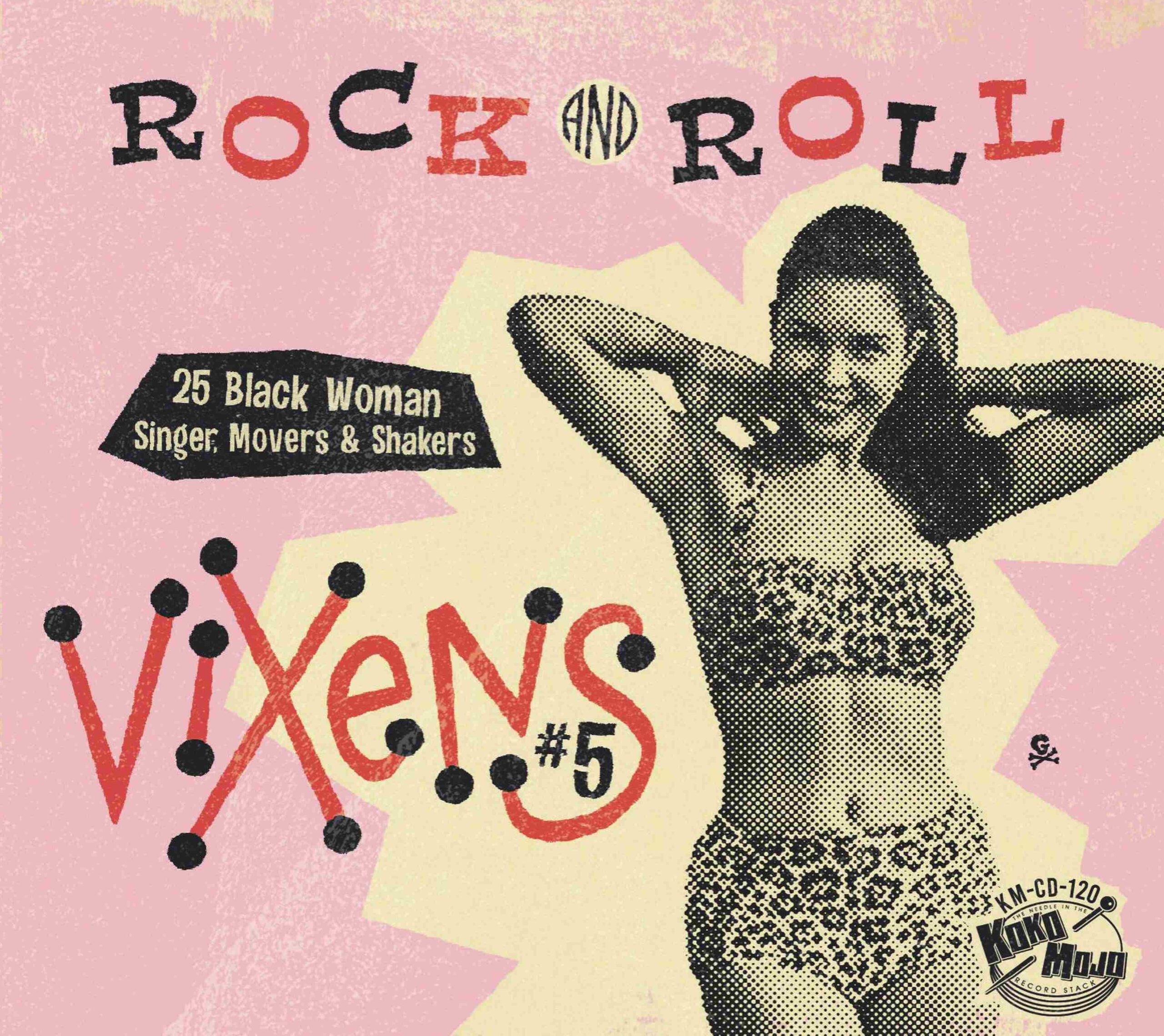 Various Artists - Rock & Roll Vixens 5 – 25 Black Woman Singer, Movers & Shakers