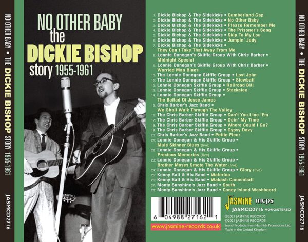 Dickie Bishop - No Other Baby – The Dickie Bishop Story (1955-1961) - back