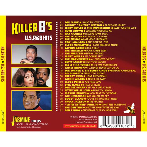Various Artists - Killer B’s U.S. R& B Hits-back