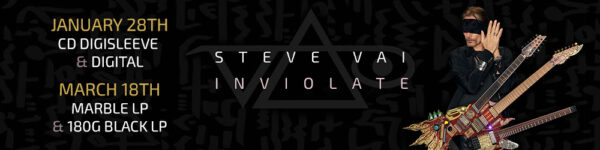 Steve Vai - Inviolate banner