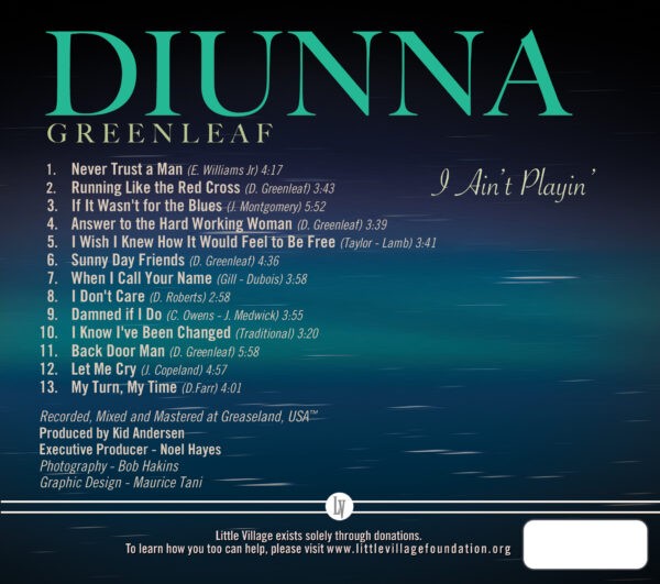 Diunna Greenleaf CD back 