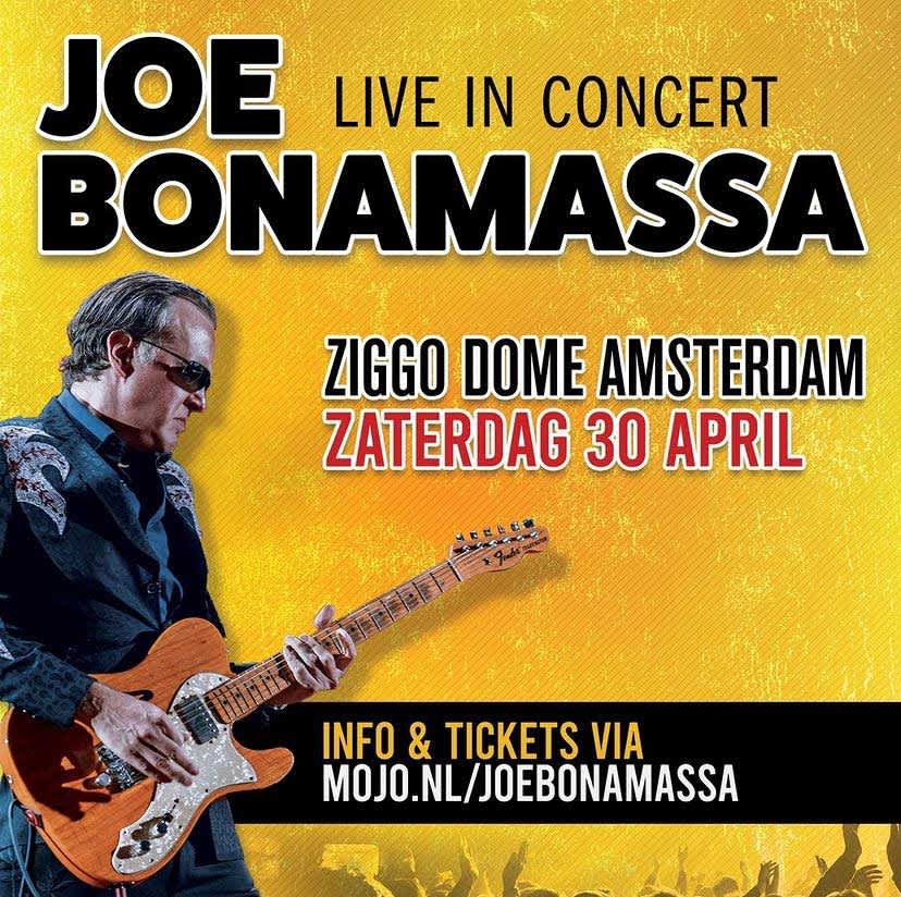 Joe Bonamassa Live In Concert - Ziggo Dome, Amsterdam - 30 april 2022