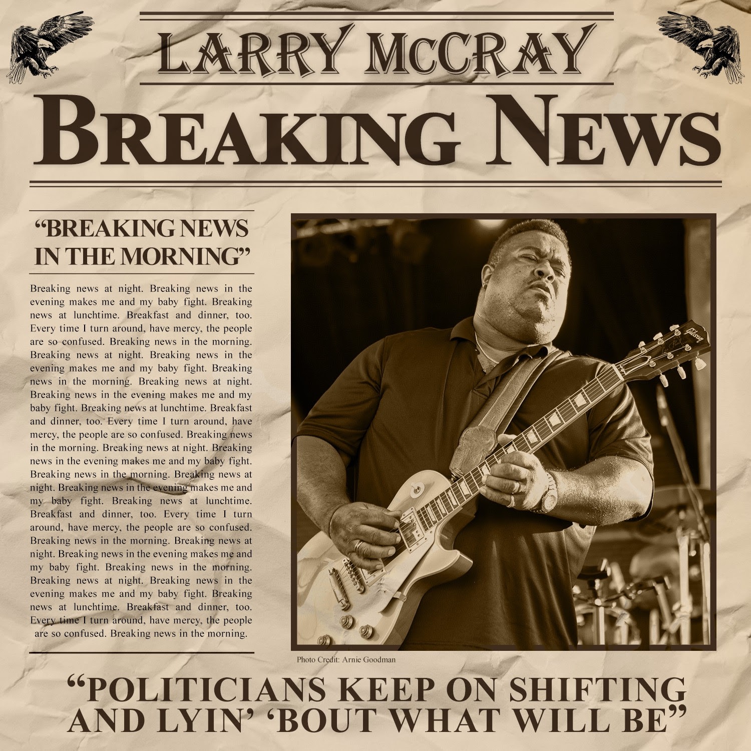 Larry McCray - Breaking News