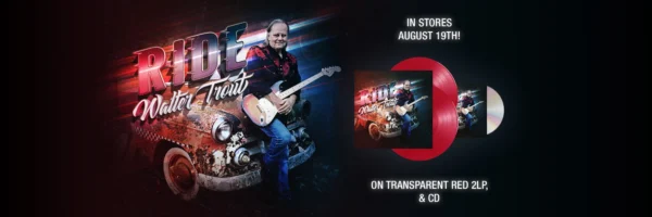 Walter Trout - Ride banner
