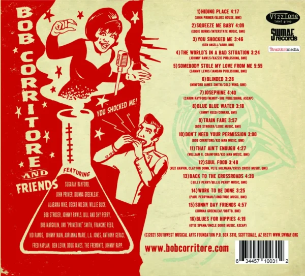 Bob Corritore & Friends - You Shocked Me - back