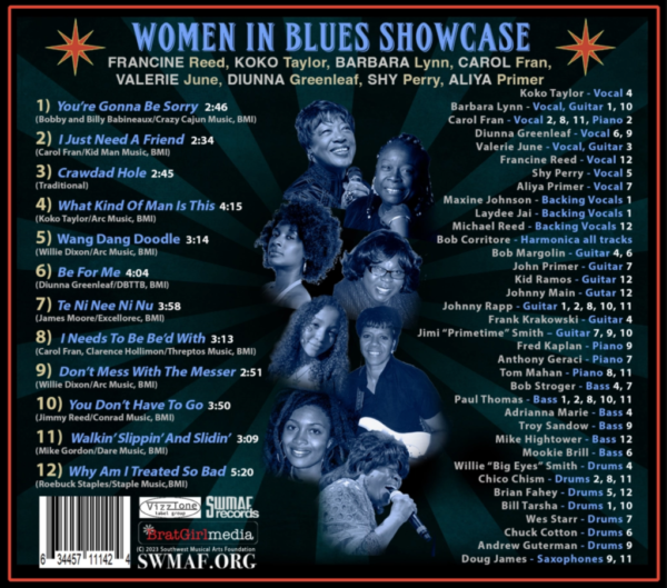 Bob Corritore & Friends - Women In Blues Showcase - back