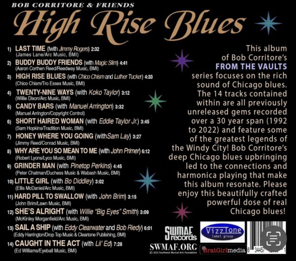 Bob Corritore And Friends - High Rise Blues - back