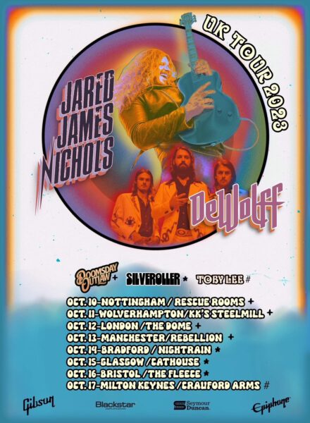 Jared James Nichols announces UK Tour With Special Guests DeWolff