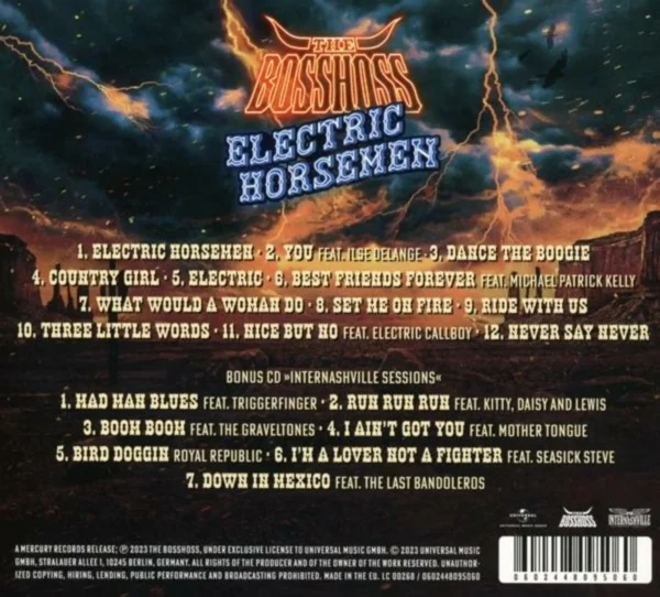 The BossHoss - Electric Horsemen - back