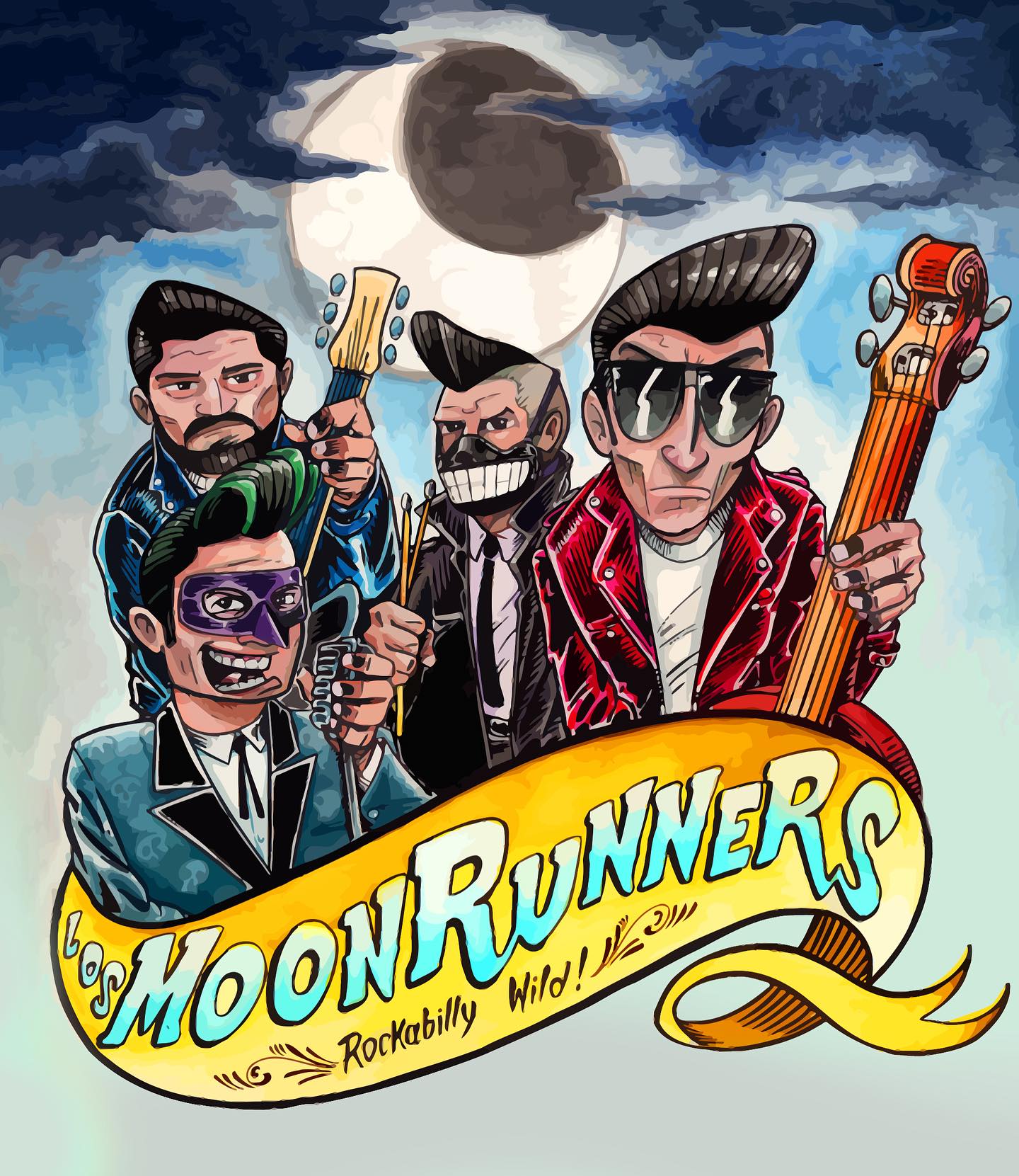 Los Moon Runners - Rockabilly Wild