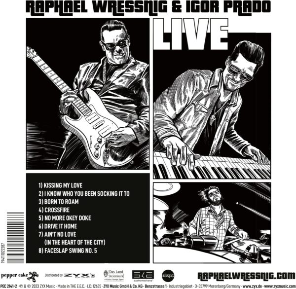 Raphael Wressnig & Igor Prado - Live - back