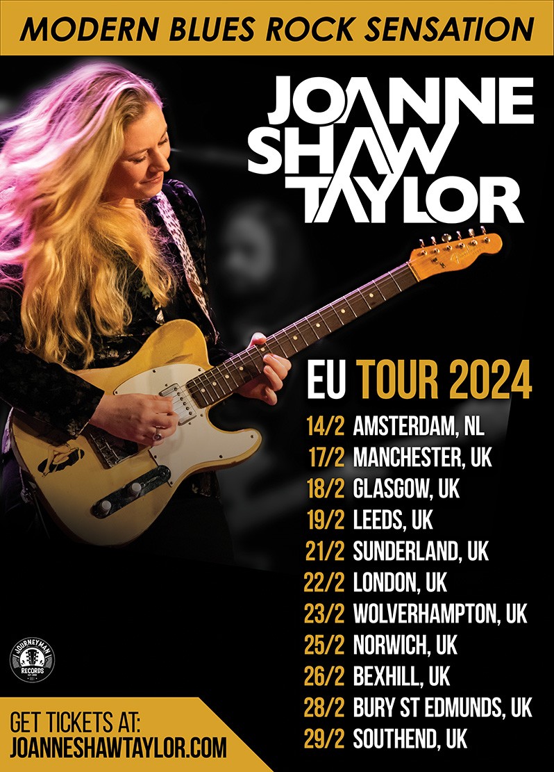 Joanne Shaw Taylor Announces February 2024 UK Tour