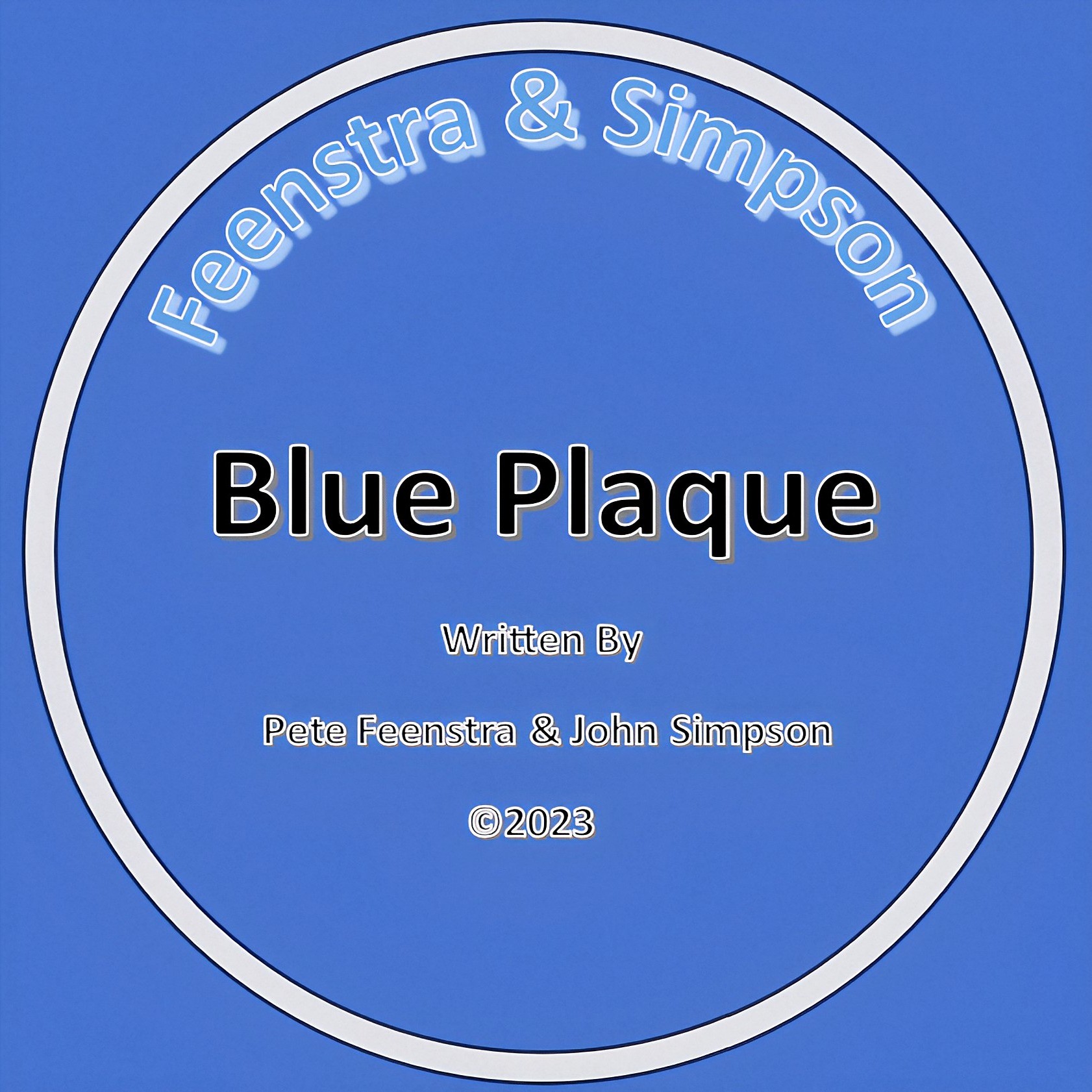 Feenstra & Simpson - Blue Plaque