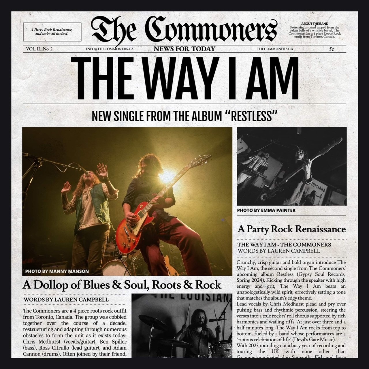 The Commoners - The Way I Am
