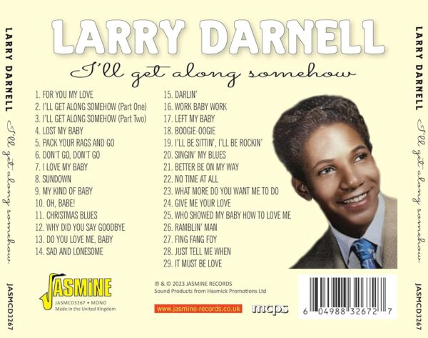 Larry Darnell - I’ll Get Along Somehow, 1949-1957 - back