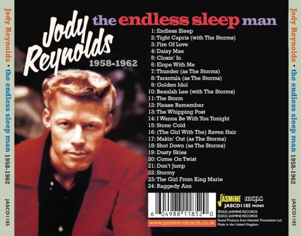 Jody Reynolds - The Endless Sleep Man 1958-1962 - back
