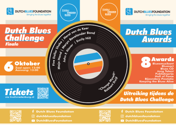 Finalisten Dutch Blues Challenge 2024