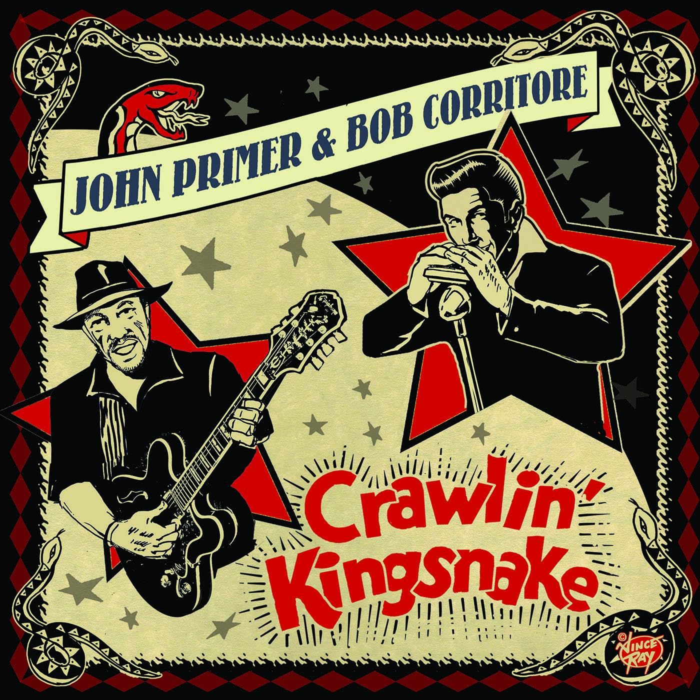 John Primer & Bob Corritore – Crawlin’ Kingsnake